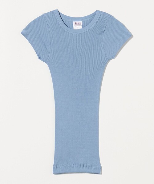 gicipi（ジチピ）の「＜gicipi＞CALCIO フレンチスリーブ Tシャツ（Tシャツ/カットソー・レディース・オフホワイト/ブラック/ライトブルー・FREE）」の15枚目の写真