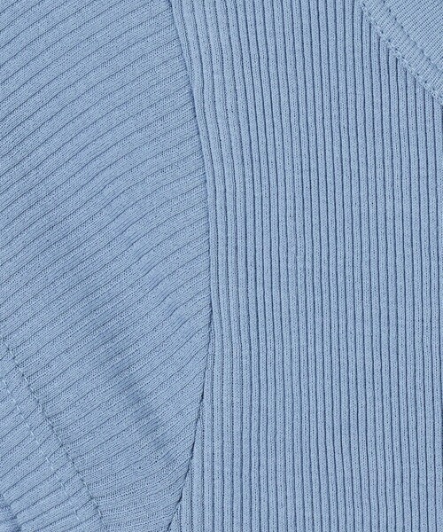 gicipi（ジチピ）の「＜gicipi＞CALCIO フレンチスリーブ Tシャツ（Tシャツ/カットソー・レディース・オフホワイト/ブラック/ライトブルー・FREE）」の19枚目の写真