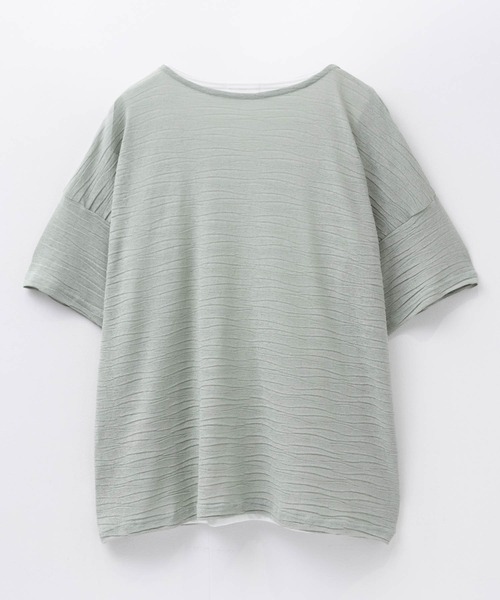 NAVY(ネイビー)の「NAVY シアープルオーバーアンサンブル(アンサンブル・レディース・グレー/ブラック/ミント・M/L)」の11枚目の写真