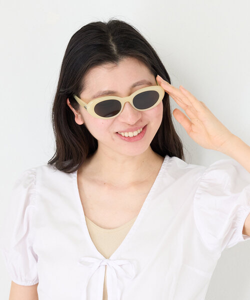 BIRTHDAY BAR（バースデイバー）の「キャットアイサングラス（サングラス・レディース・ブルー系その他/レモンイエロー・0）」の9枚目の写真