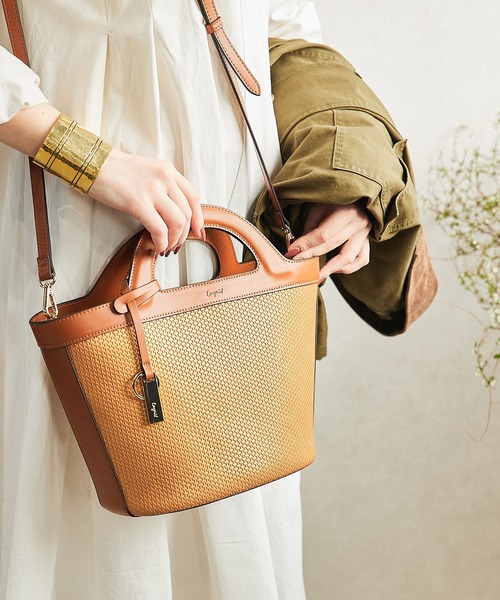 Ungrid ファー　かごバッグ Ungrid(アングリッド) / ファーコンビカゴBAG/--/BEG | 中古品の