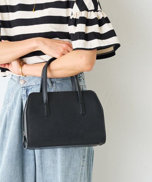 LIVETART(リヴェタート)の「《STEVE MONO》レザーハンドバッグ(トートバッグ・レディース・ブラック・FREE)」の8枚目の写真