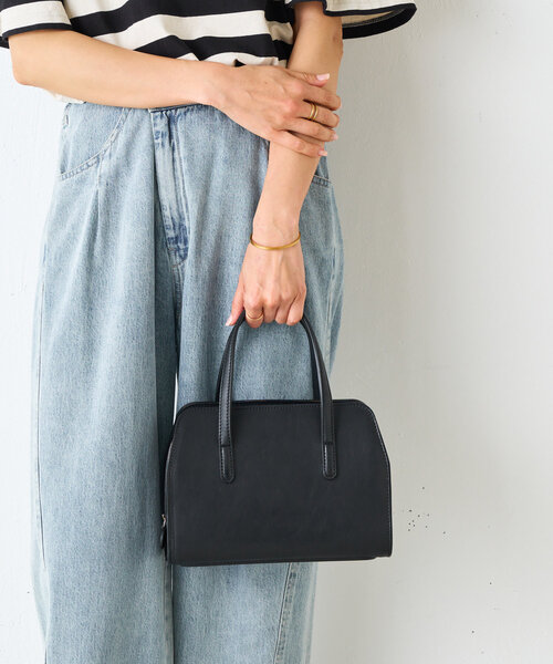 LIVETART(リヴェタート)の「《STEVE MONO》レザーハンドバッグ(トートバッグ・レディース・ブラック・FREE)」の7枚目の写真