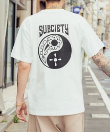 Subciety(TuTGeB)Paisley Yin-Yang tee(TVc/Jbg\[)