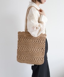 cepo | 【aristella】フラワーデザインフラットトートバッグ(トートバッグ)