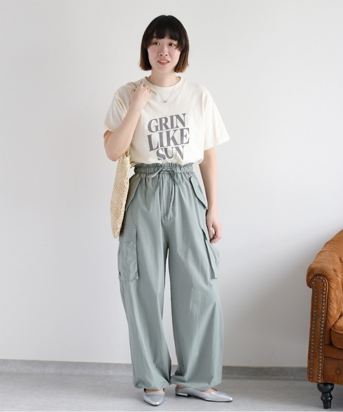 cepo（セポ）の「【aristella】フラワーデザインフラットトートバッグ（トートバッグ・レディース・ライトベージュ/ベージュ・FREE）」の10枚目の写真