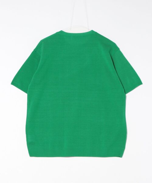 a.p.o.v.(エーピーオービー)の「a.p.o.v. ニットTシャツ(Tシャツ/カットソー・メンズ・ブルー/アイボリー/ブラウン/グリーン/ピンク/ベージュ/ネイビー/ブラック・ONESIZE)」の9枚目の写真