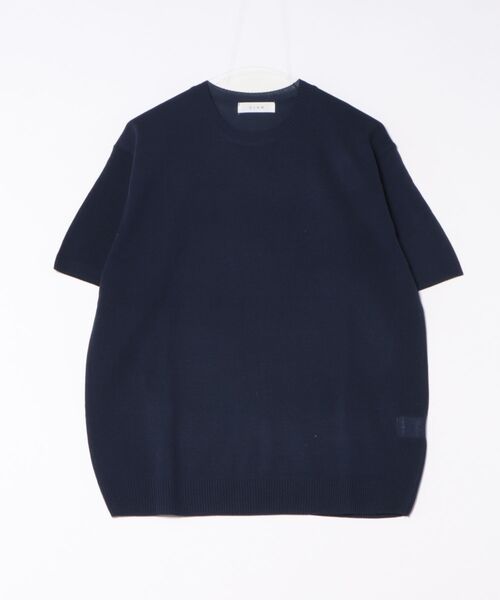 a.p.o.v.(エーピーオービー)の「a.p.o.v. ニットTシャツ(Tシャツ/カットソー・メンズ・ブルー/アイボリー/ブラウン/グリーン/ピンク/ベージュ/ネイビー/ブラック・ONESIZE)」の15枚目の写真