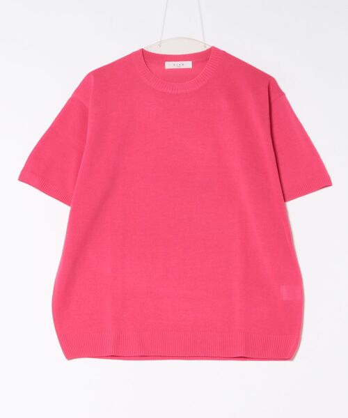 a.p.o.v.(エーピーオービー)の「a.p.o.v. ニットTシャツ(Tシャツ/カットソー・メンズ・ブルー/アイボリー/ブラウン/グリーン/ピンク/ベージュ/ネイビー/ブラック・ONESIZE)」の19枚目の写真