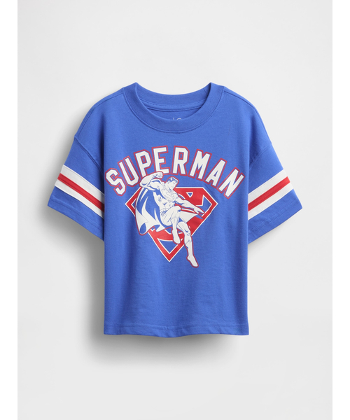 boohoo MAN★半袖 DCコミックス スーパーマン トップス Tシャツ マンオブスティール DCコミックス ロゴTシャツ スーパーマン 黒