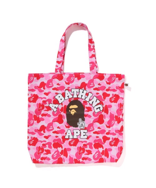 BAPE.COM CAMO GO APE POINTER COLLEGE TOTE BAG BAPEC（トート