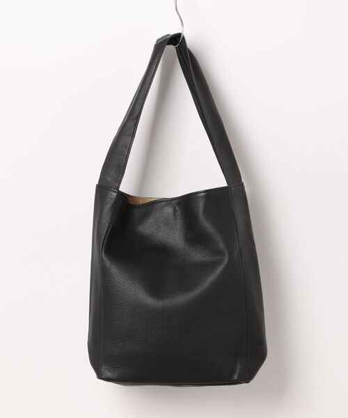 CLEDRAN(クレドラン)の「【軽量 ソフトな本革】CL3842 HALLE WIDE HANDLE TALL BAG(ショルダーバッグ・レディース・ブラック/グレイッシュベージュ/グレー/グリーン/ブルー・FREE)」の22枚目の写真