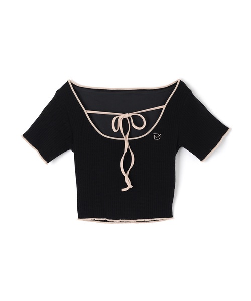 tシャツ *M DOLLY original* logo ribbon tops/ロゴリボントップス レディース M DOLLY original* logo ribbon tops/ロゴリボントップス（T