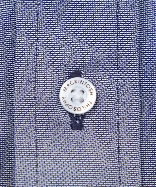 MACKINTOSH PHILOSOPHY(マッキントッシュ フィロソフィー)の「トロッター メランジ鹿の子 カッタウェイポロ(シャツ/ブラウス・メンズ・パープル系その他7/ネイビー/ライトブルー/チャコールグレー・42/38/40)」の15枚目の写真