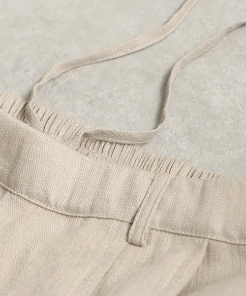 antiqua(アンティカ)の「ワイドタックパンツ(その他パンツ・レディース・ブラック/ナチュラル・LARGE/MEDIUM)」の15枚目の写真