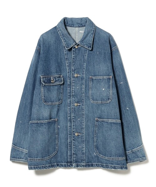 Ray BEAMS（レイビームス）の「RED CARD / Chore Coat（ブルゾン・レディース・ブルー・SMALL）」の2枚目の写真