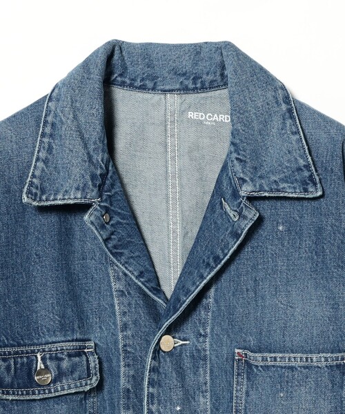 Ray BEAMS（レイビームス）の「RED CARD / Chore Coat（ブルゾン・レディース・ブルー・SMALL）」の3枚目の写真