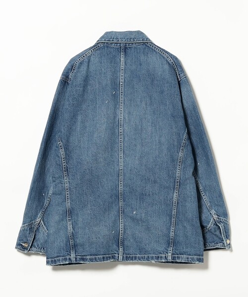 Ray BEAMS（レイビームス）の「RED CARD / Chore Coat（ブルゾン・レディース・ブルー・SMALL）」の6枚目の写真