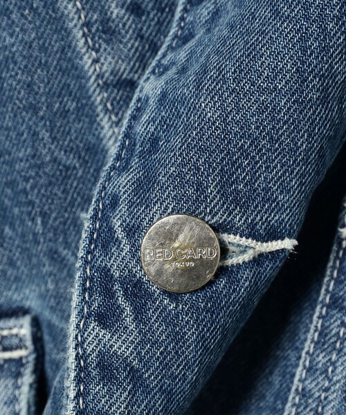 Ray BEAMS（レイビームス）の「RED CARD / Chore Coat（ブルゾン・レディース・ブルー・SMALL）」の7枚目の写真