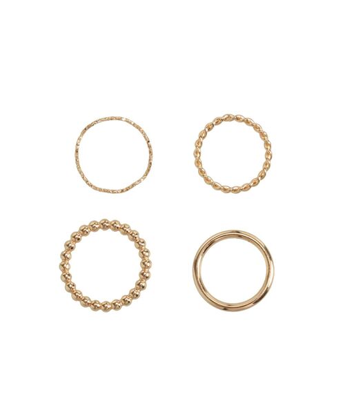 Ungrid（アングリッド）の「デザインリングセット（リング・レディース・シルバー/ゴールド・FREE）」の5枚目の写真