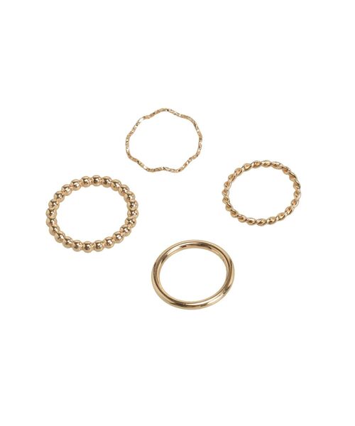 Ungrid（アングリッド）の「デザインリングセット（リング・レディース・シルバー/ゴールド・FREE）」の3枚目の写真