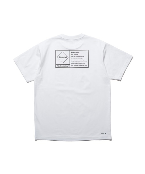 F.C.Real Bristol(エフシーレアルブリストル)の「SIGNATURE TEE(Tシャツ/カットソー・メンズ・ブラウン/ブラック/セージグリーン/ホワイト・LARGE/X-LARGE/MEDIUM/SMALL/XX-LARGE)」の1枚目の写真
