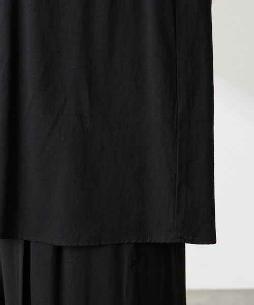 COLLAGE GALLARDAGALANTE（コラージュガリャルダガランテ）の「【OT】T/Rフレンチセットアップ（セットアップ・レディース・ベージュ/ブラック・FREE）」の11枚目の写真