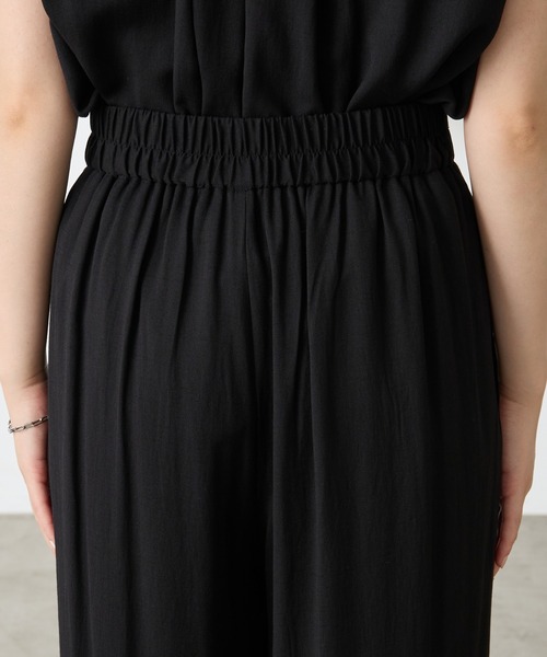 COLLAGE GALLARDAGALANTE（コラージュガリャルダガランテ）の「【OT】T/Rフレンチセットアップ（セットアップ・レディース・ベージュ/ブラック・FREE）」の15枚目の写真