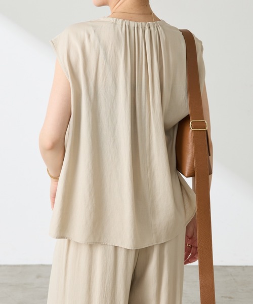 COLLAGE GALLARDAGALANTE（コラージュガリャルダガランテ）の「【OT】T/Rフレンチセットアップ（セットアップ・レディース・ベージュ/ブラック・FREE）」の22枚目の写真