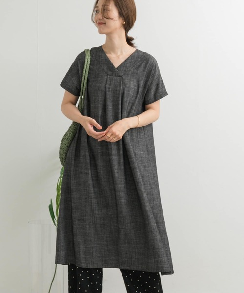 URBAN RESEARCH DOORS（アーバンリサーチドアーズ）の「リネン混V