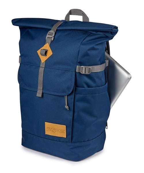 JANSPORT(ジャンスポーツ)の「JANSPORT HATCHET ROLLTOP(ジャンスポーツ ハチェット ロールトップ)(バックパック/リュック・メンズ・ブラック/ネイビー/レッド系・FREE)」の11枚目の写真