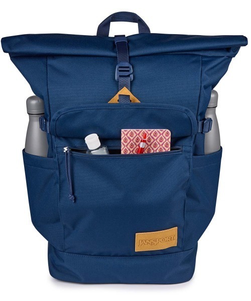 JANSPORT(ジャンスポーツ)の「JANSPORT HATCHET ROLLTOP(ジャンスポーツ ハチェット ロールトップ)(バックパック/リュック・メンズ・ブラック/ネイビー/レッド系・FREE)」の12枚目の写真
