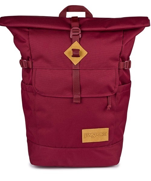 JANSPORT(ジャンスポーツ)の「JANSPORT HATCHET ROLLTOP(ジャンスポーツ ハチェット ロールトップ)(バックパック/リュック・メンズ・ブラック/ネイビー/レッド系・FREE)」の17枚目の写真