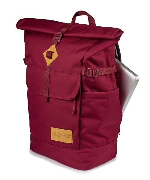 JANSPORT(ジャンスポーツ)の「JANSPORT HATCHET ROLLTOP(ジャンスポーツ ハチェット ロールトップ)(バックパック/リュック・メンズ・ブラック/ネイビー/レッド系・FREE)」の19枚目の写真