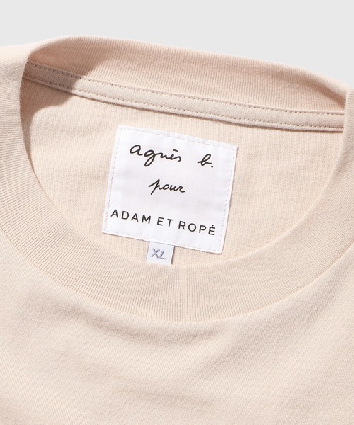 agnes b. pour ADAM ET ROPE'】T-SHIRT（Tシャツ/カットソー