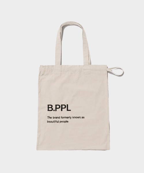beautiful people（ビューティフルピープル）の「beautiful people B.PPL gathering tote ...