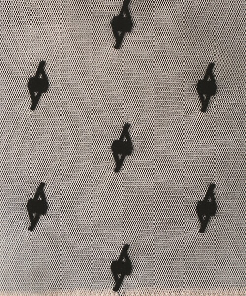 Ray BEAMS（レイビームス）の「フロッキー プリント シアー ラウンドネック トップス（Tシャツ/カットソー・レディース・ピンク/ベージュ/ロイヤルブルー・ONE SIZE）」の18枚目の写真