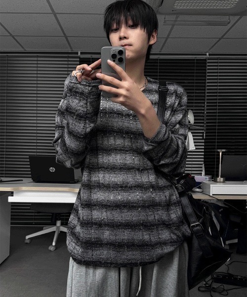 COSYHARU(コシハル)の「ユーティリティレザーバッグ(ショルダーバッグ・メンズ・ブラック・FREE)」の8枚目の写真