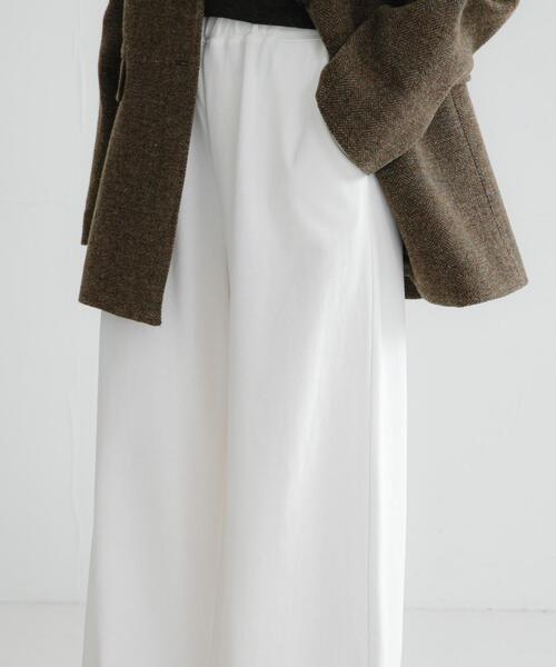 URBAN RESEARCH(アーバンリサーチ)の「ミニ裏毛イージーカットパンツ(その他パンツ・レディース・ブラック/オフホワイト/グレー・38/36)」の4枚目の写真