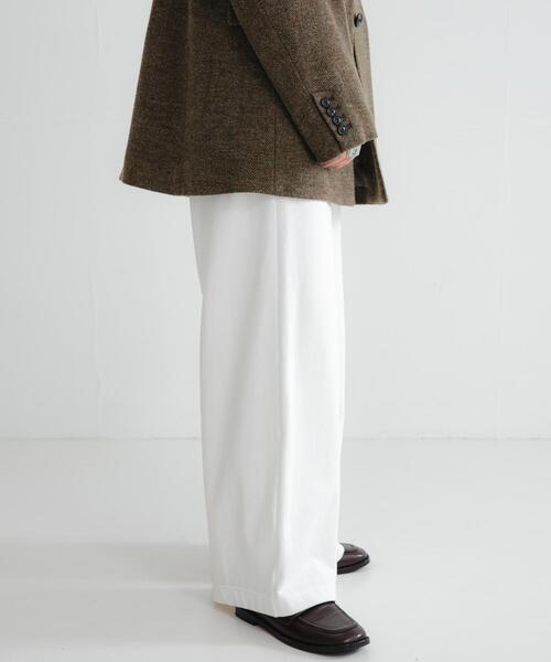 URBAN RESEARCH(アーバンリサーチ)の「ミニ裏毛イージーカットパンツ(その他パンツ・レディース・ブラック/オフホワイト/グレー・38/36)」の5枚目の写真