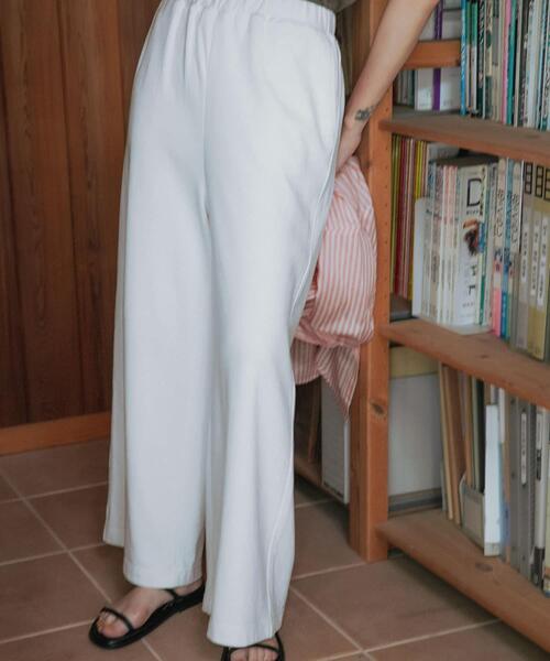 URBAN RESEARCH(アーバンリサーチ)の「ミニ裏毛イージーカットパンツ(その他パンツ・レディース・ブラック/オフホワイト/グレー・38/36)」の12枚目の写真