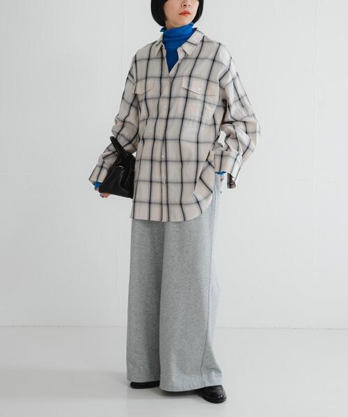 URBAN RESEARCH(アーバンリサーチ)の「ミニ裏毛イージーカットパンツ(その他パンツ・レディース・ブラック/オフホワイト/グレー・38/36)」の20枚目の写真