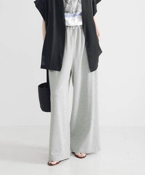 URBAN RESEARCH(アーバンリサーチ)の「ミニ裏毛イージーカットパンツ(その他パンツ・レディース・ブラック/オフホワイト/グレー・38/36)」の22枚目の写真