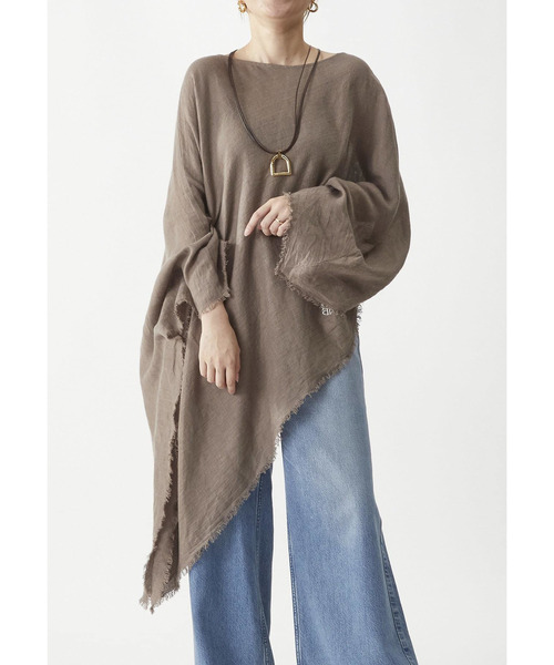 PROTAGONISTA (プロタゴニスタ)＞リネンポンチョ PROTAGONISTA