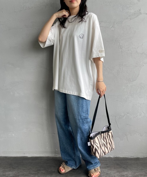 NORDISK（ノルディスク）の「[NORDISK/ノルディスク] 別注 バックロゴプリントTシャツ（Tシャツ/カットソー・レディース・ダークブラウン/ホワイト/チャコールグレー・50/48/46/44）」の19枚目の写真