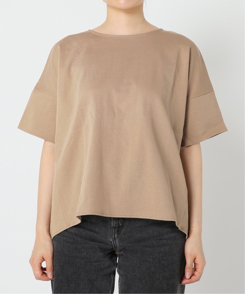 JOURNAL STANDARD relume（ジャーナルスタンダード　レリューム）の「《追加3》ADDICTポンチクルーネックタックプルオーバー（Tシャツ/カットソー・レディース・ブラック/ホワイト/ベージュ/ネイビー・FREE）」の9枚目の写真