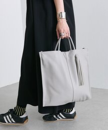 イアパピヨネ本革ブラック美品黒トートバッグ 黒バッグまとめ①】レザー - ear PAPILLONNER(イアパピヨネ)たま