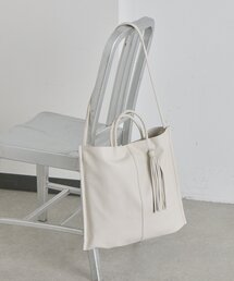 バッグ（ホワイト/白色系・レザー・本革）ファッション通販 - ZOZOTOWN