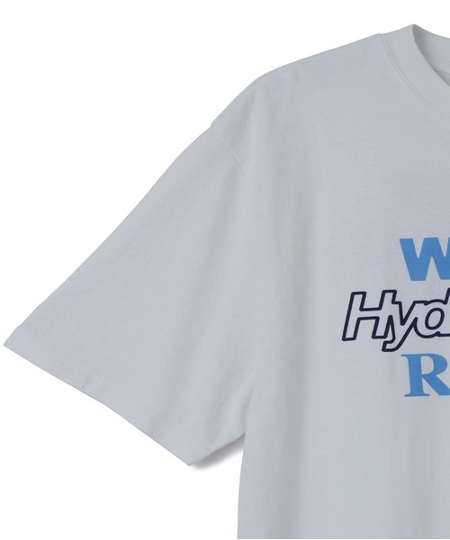 WESTERN HYDRODYNAMIC RESEARCH(ウェスタンハイドロダイナミックリサーチ)の「【Western Hydrodynamic Research/ウェスタン ハイドロダイナミック リサーチ】WAVE RUNNERS/S TEE バックプリント ブランドロゴ Tシャツ(Tシャツ/カットソー・メンズ・ホワイト/ブラック・MEDIUM/SMALL/X-LARGE/LARGE)」の6枚目の写真