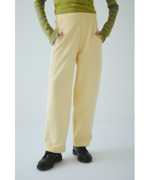 HeRIN.CYE（ヘリンドットサイ）の「H cocoon cut pants　　Ｈコクーンカットパンツ（その他パンツ・レディース・ライトブラック/ライトイエロー・38/36）」の2枚目の写真